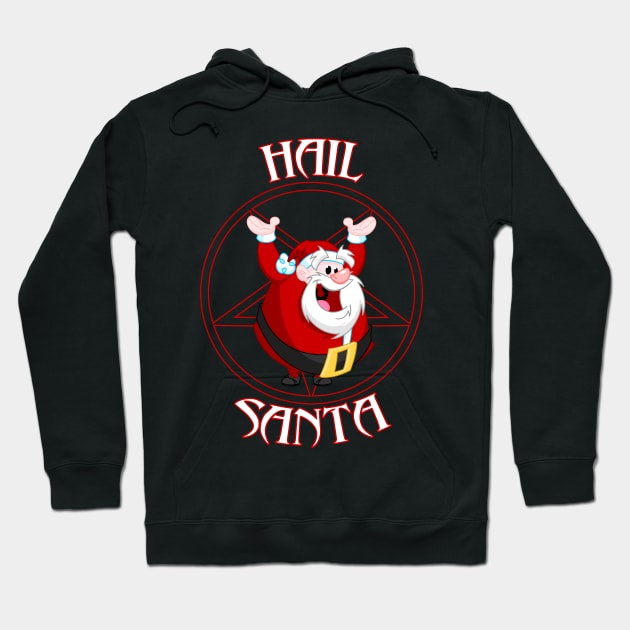 Hail Santa Hoodie by NSaabye